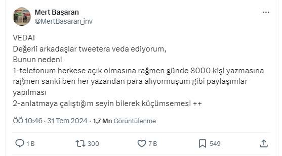 Mert Başaran tek tek sıraladı. Yatırım yapan çok kazanacak 13